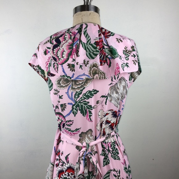 Tory Burch Adelia Ruffled Floral-Print Dress - Picture 6 of 12